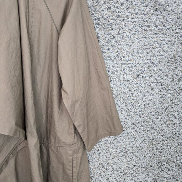 Lafayette 148 Jacket Womens P Petite XS Brown Waterfall Open Front Casual Ladies - Picture 2 of 7